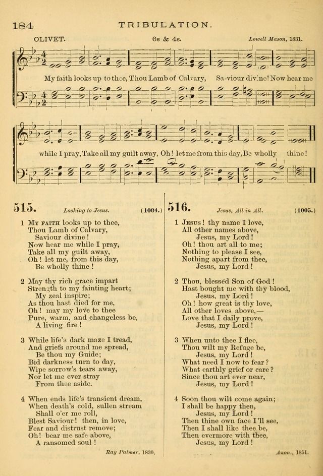 The Chapel hymn book, with tunes: for the worship of God page 191