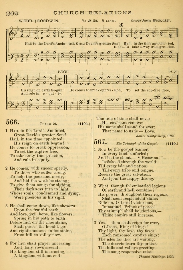 The Chapel hymn book, with tunes: for the worship of God page 209