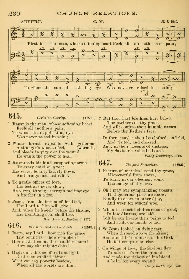 The Chapel hymn book, with tunes: for the worship of God page 237