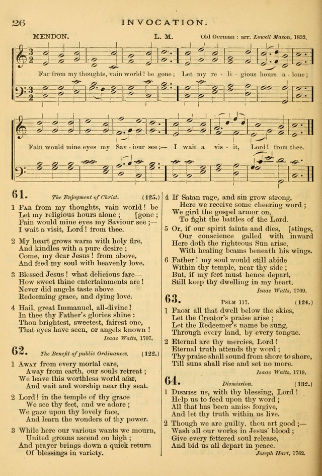 The Chapel hymn book, with tunes: for the worship of God page 33