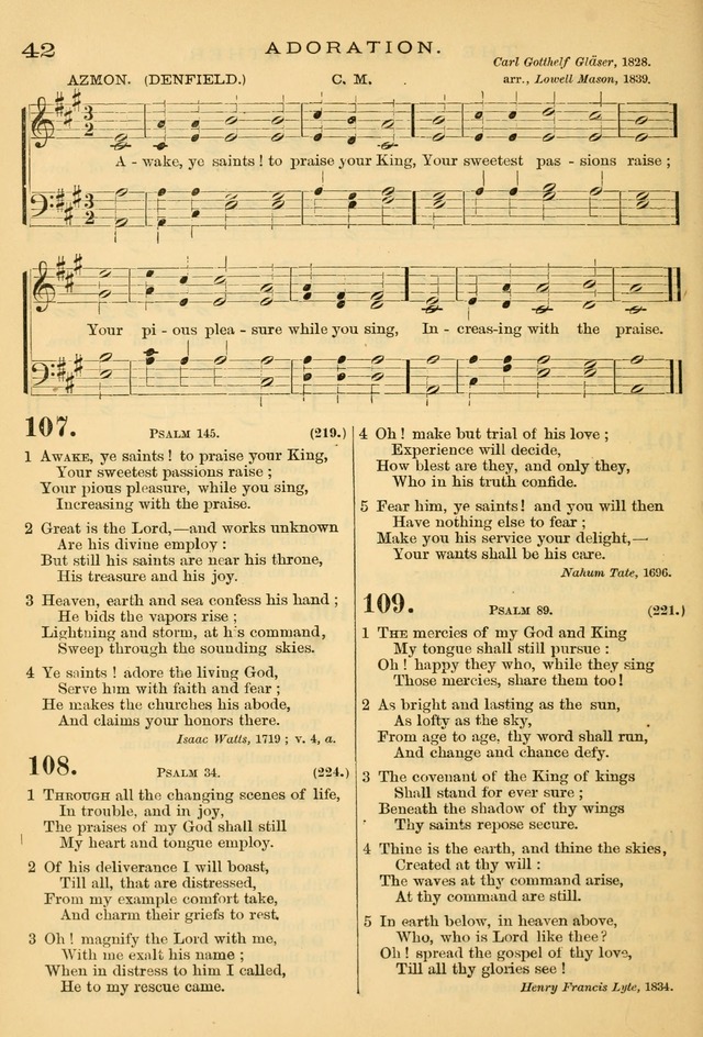 The Chapel hymn book, with tunes: for the worship of God page 49