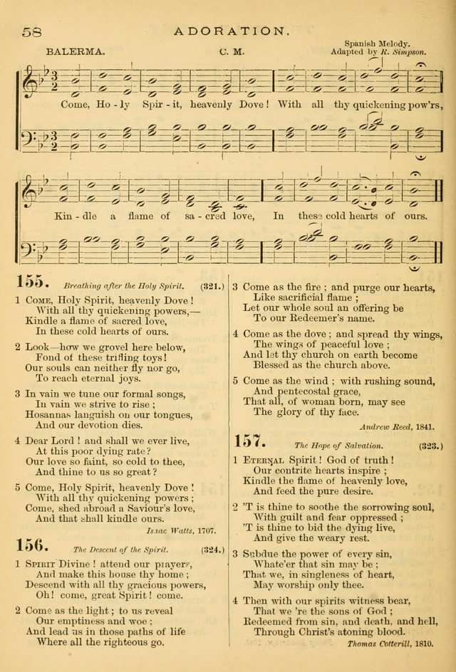 The Chapel hymn book, with tunes: for the worship of God page 65