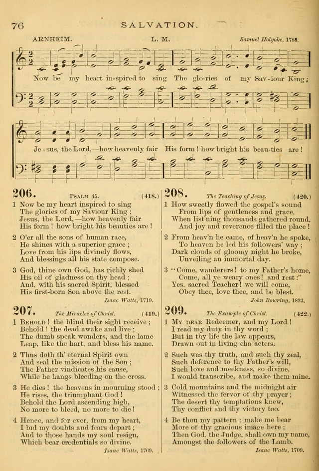 The Chapel hymn book, with tunes: for the worship of God page 83