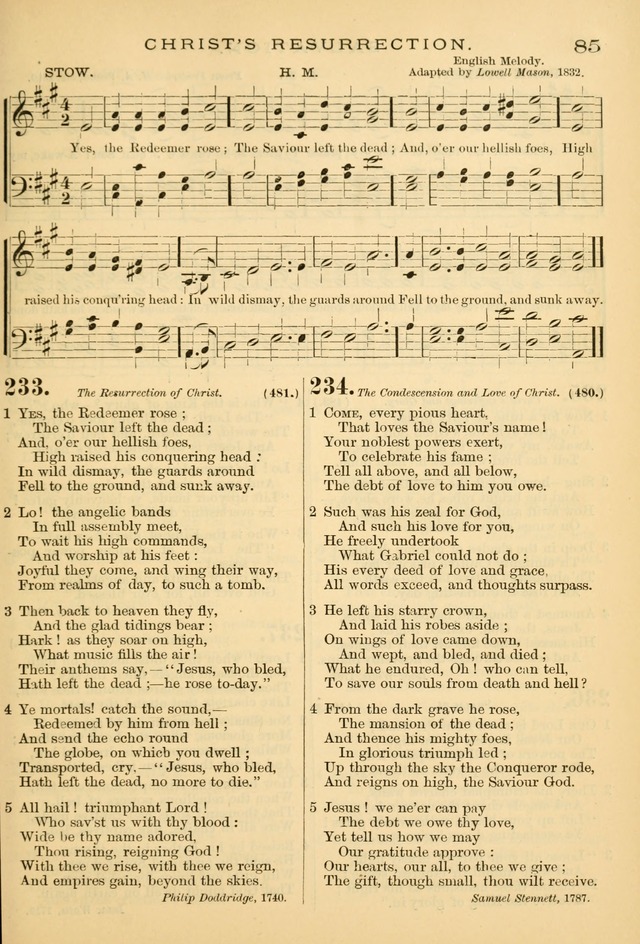 The Chapel hymn book, with tunes: for the worship of God page 92