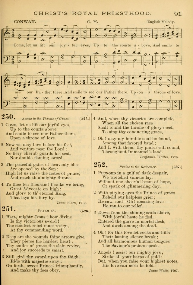 The Chapel hymn book, with tunes: for the worship of God page 98