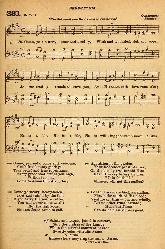 The Church Hymnal with Canticles page 326