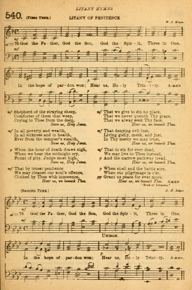 The Church Hymnal with Canticles page 480