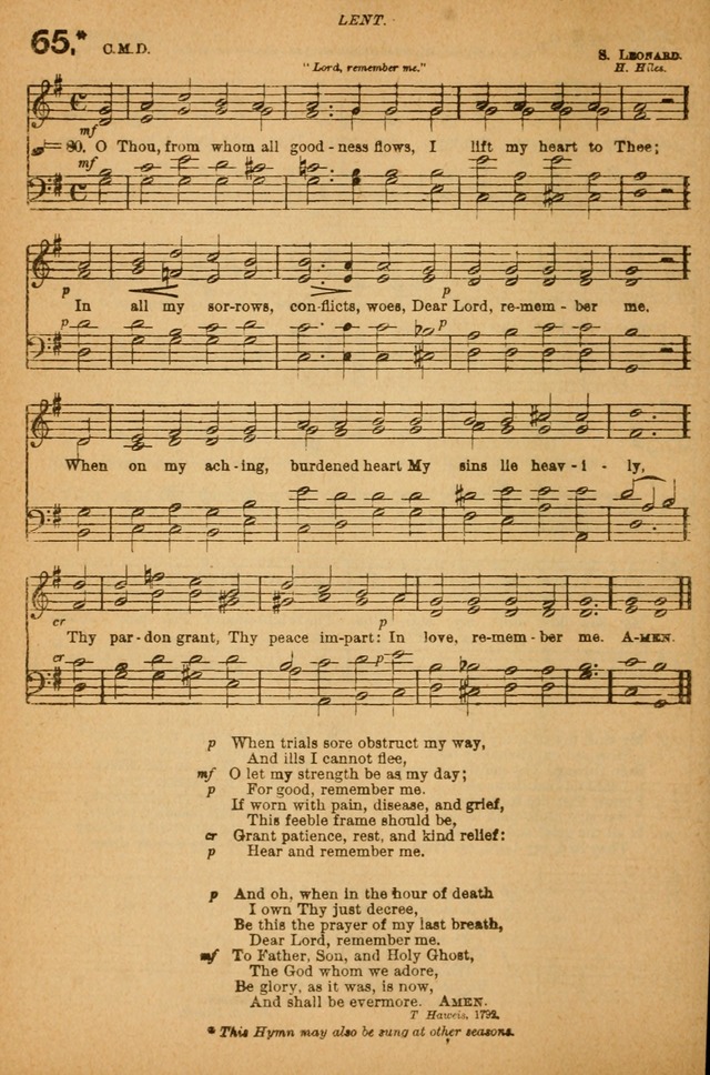 The Church Hymnal with Canticles page 71