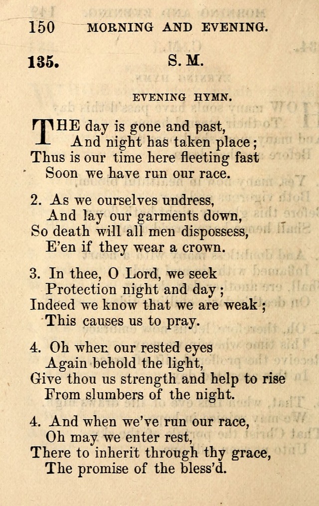 A Collection of Hymns: designed for the use of the Church of Christ page 150