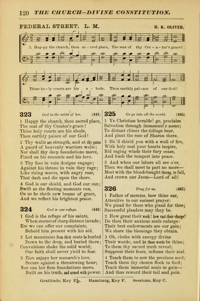 The Christian Hymnal: a choice collection of hymns and tunes for congregational and social worship page 120