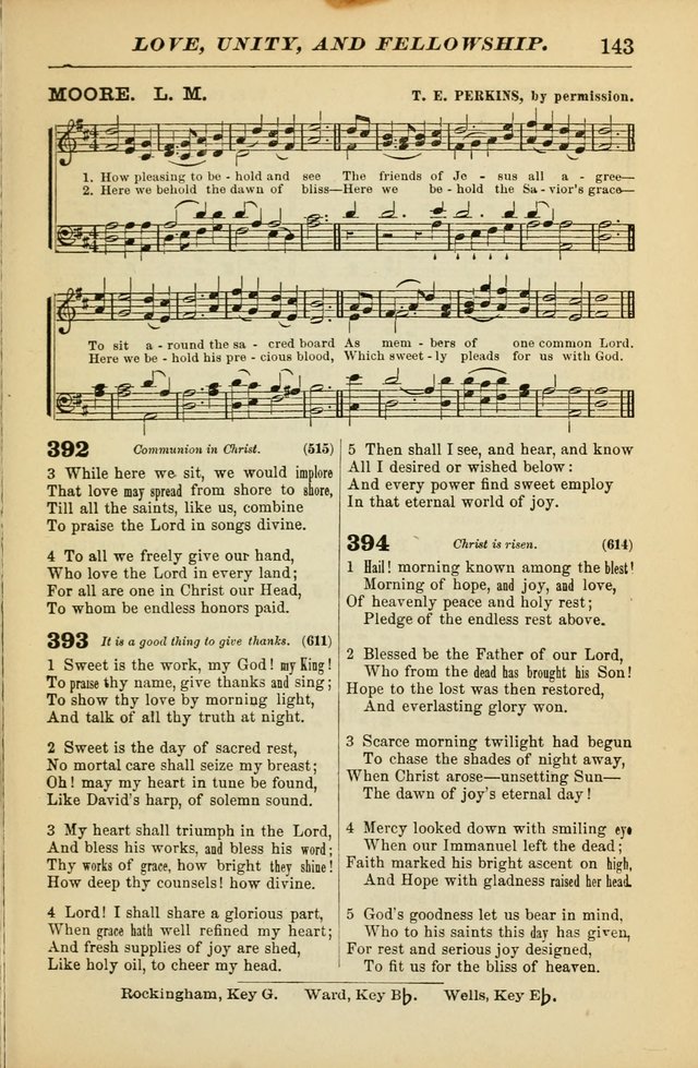 The Christian Hymnal: a choice collection of hymns and tunes for congregational and social worship page 143