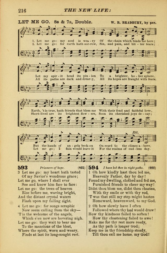 The Christian Hymnal: a choice collection of hymns and tunes for congregational and social worship page 216