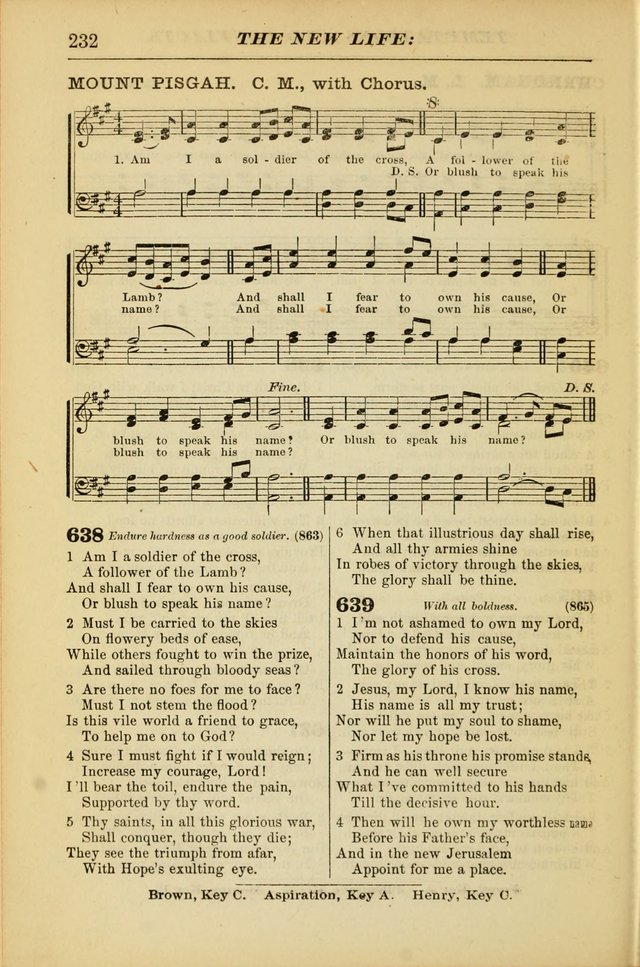 The Christian Hymnal: a choice collection of hymns and tunes for congregational and social worship page 232