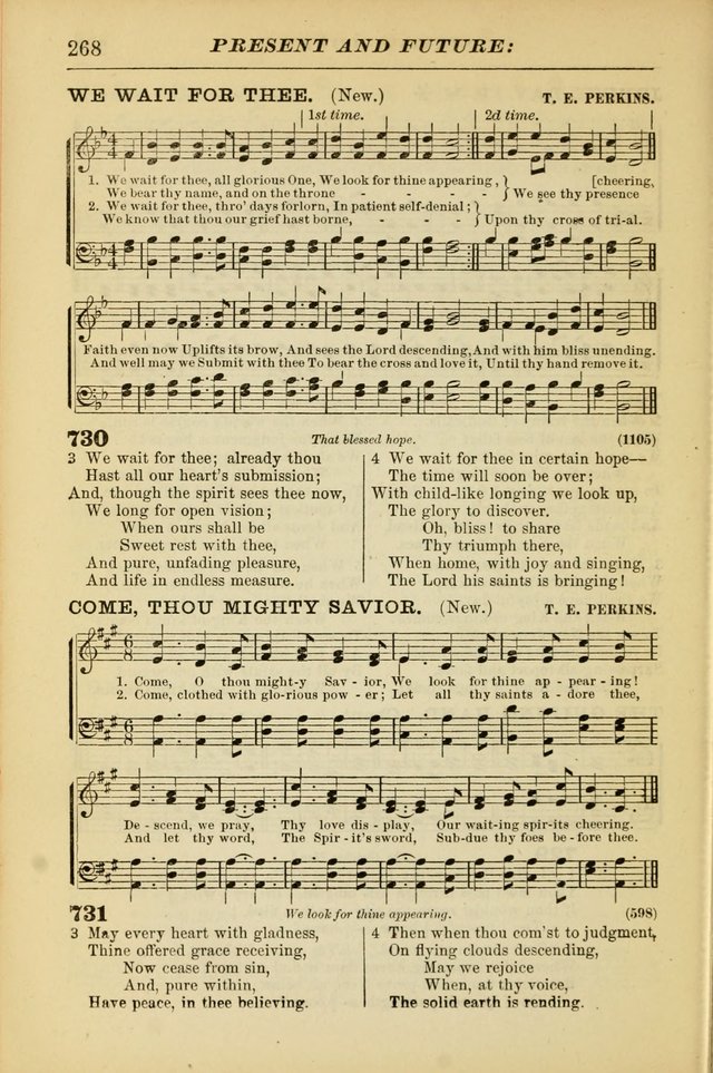 The Christian Hymnal: a choice collection of hymns and tunes for congregational and social worship page 268