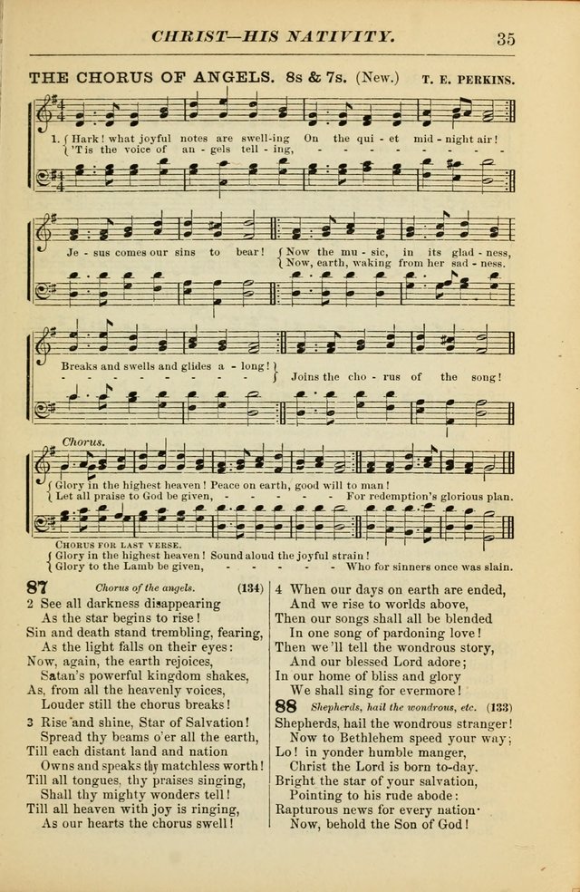 The Christian Hymnal: a choice collection of hymns and tunes for congregational and social worship page 35