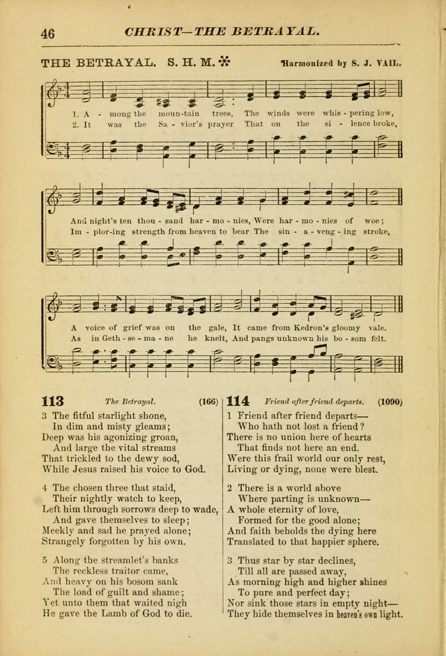 The Christian Hymnal: a choice collection of hymns and tunes for congregational and social worship page 46