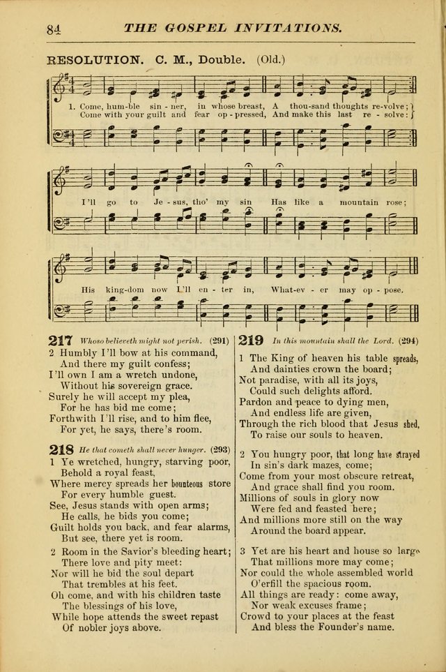 The Christian Hymnal: a choice collection of hymns and tunes for congregational and social worship page 84