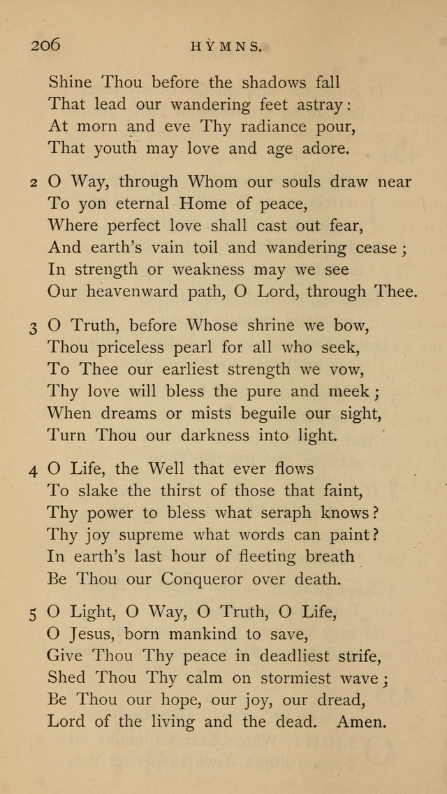 A Church hymnal: compiled from "Additional hymns," "Hymns ancient and modern," and "Hymns for church and home," as authorized by the House of Bishops page 213