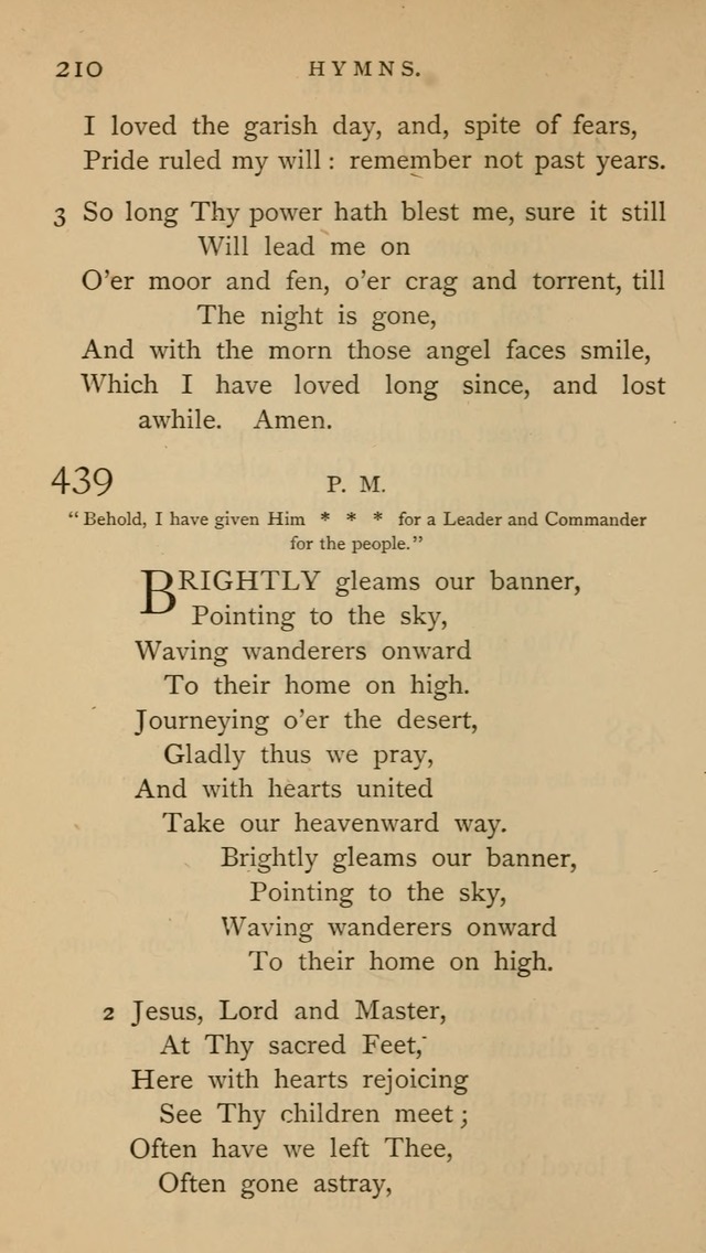 A Church hymnal: compiled from "Additional hymns," "Hymns ancient and modern," and "Hymns for church and home," as authorized by the House of Bishops page 217