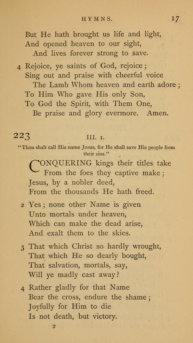 A Church hymnal: compiled from "Additional hymns," "Hymns ancient and modern," and "Hymns for church and home," as authorized by the House of Bishops page 24
