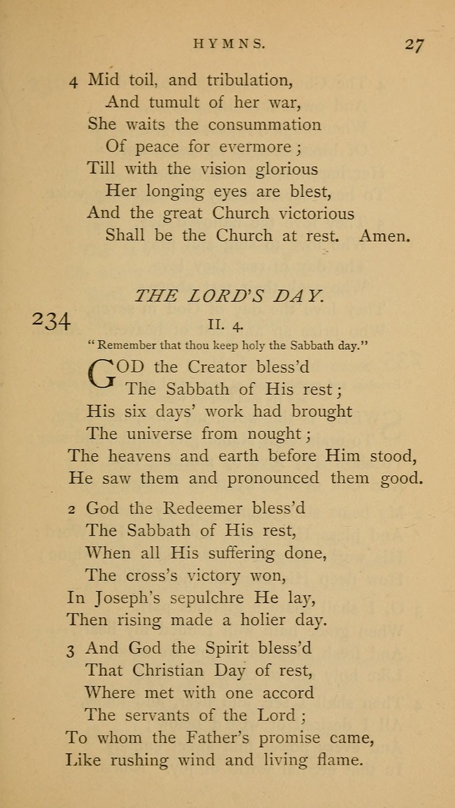 A Church hymnal: compiled from "Additional hymns," "Hymns ancient and modern," and "Hymns for church and home," as authorized by the House of Bishops page 34