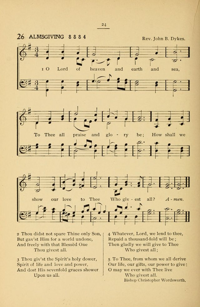 The Convention Hymnal: a compilation of familiar hymns for use at meetings where the larger collections are not available page 24