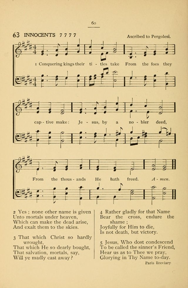 The Convention Hymnal: a compilation of familiar hymns for use at meetings where the larger collections are not available page 60