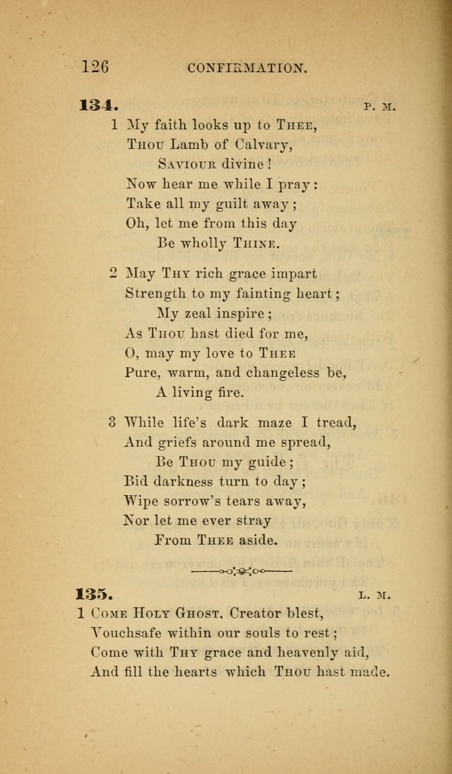 The Church Hymnal: a collection of hymns from the Prayer book hymnal, Additional hymns, and Hymns ancient and modern, and Hymns for church and home. For use in Churches where licensed by the Bishop page 126