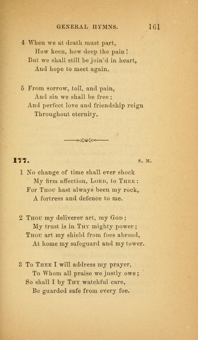 The Church Hymnal: a collection of hymns from the Prayer book hymnal, Additional hymns, and Hymns ancient and modern, and Hymns for church and home. For use in Churches where licensed by the Bishop page 161