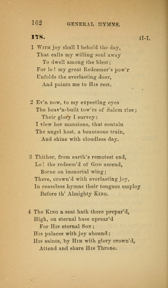 The Church Hymnal: a collection of hymns from the Prayer book hymnal, Additional hymns, and Hymns ancient and modern, and Hymns for church and home. For use in Churches where licensed by the Bishop page 162