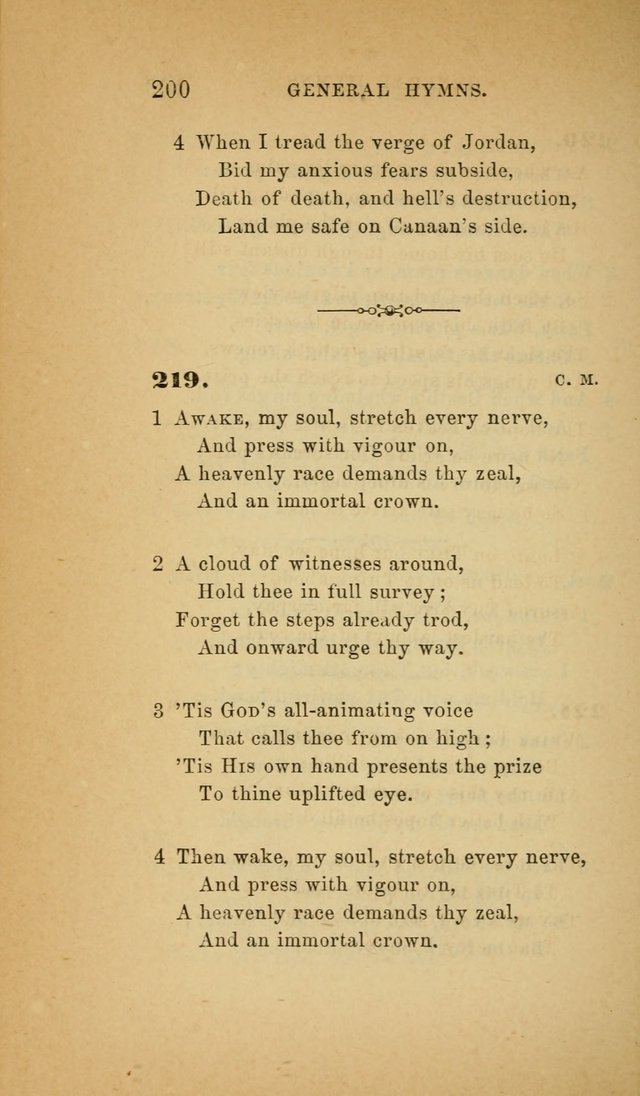 The Church Hymnal: a collection of hymns from the Prayer book hymnal, Additional hymns, and Hymns ancient and modern, and Hymns for church and home. For use in Churches where licensed by the Bishop page 200