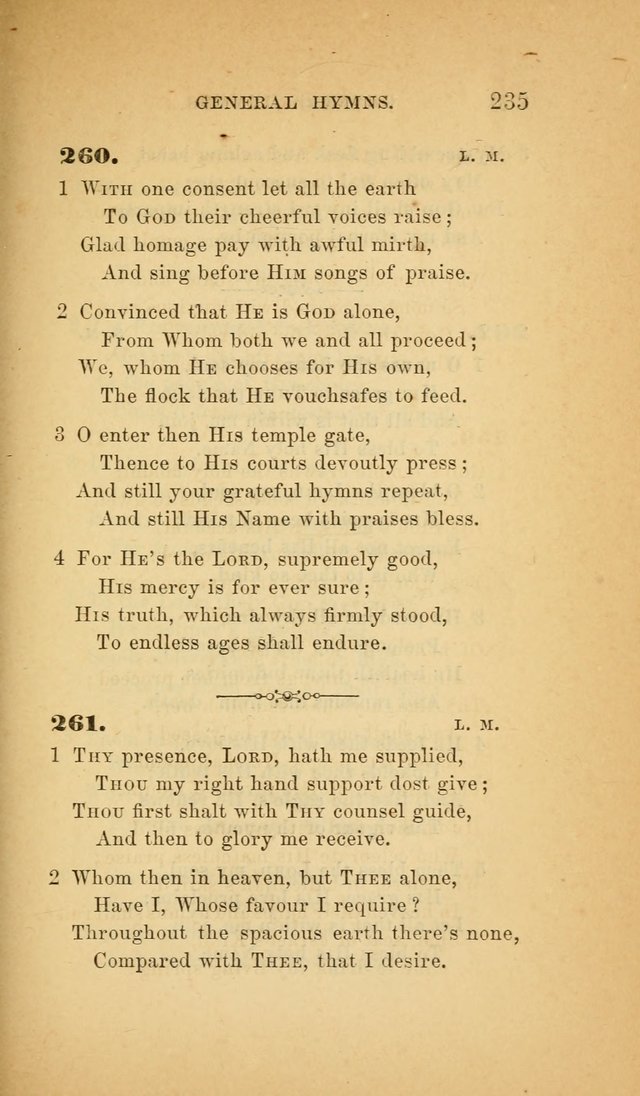 The Church Hymnal: a collection of hymns from the Prayer book hymnal, Additional hymns, and Hymns ancient and modern, and Hymns for church and home. For use in Churches where licensed by the Bishop page 235