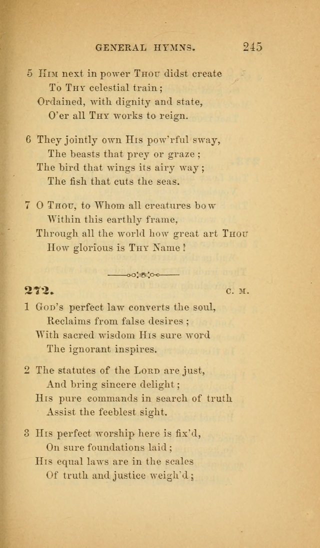 The Church Hymnal: a collection of hymns from the Prayer book hymnal, Additional hymns, and Hymns ancient and modern, and Hymns for church and home. For use in Churches where licensed by the Bishop page 245