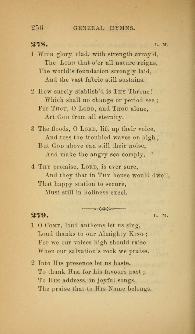 The Church Hymnal: a collection of hymns from the Prayer book hymnal, Additional hymns, and Hymns ancient and modern, and Hymns for church and home. For use in Churches where licensed by the Bishop page 250