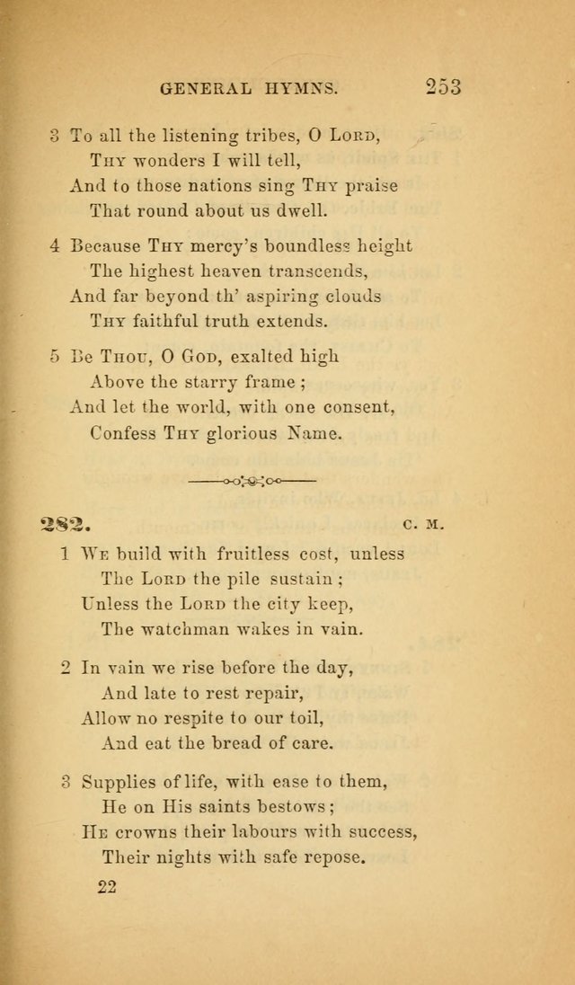 The Church Hymnal: a collection of hymns from the Prayer book hymnal, Additional hymns, and Hymns ancient and modern, and Hymns for church and home. For use in Churches where licensed by the Bishop page 253