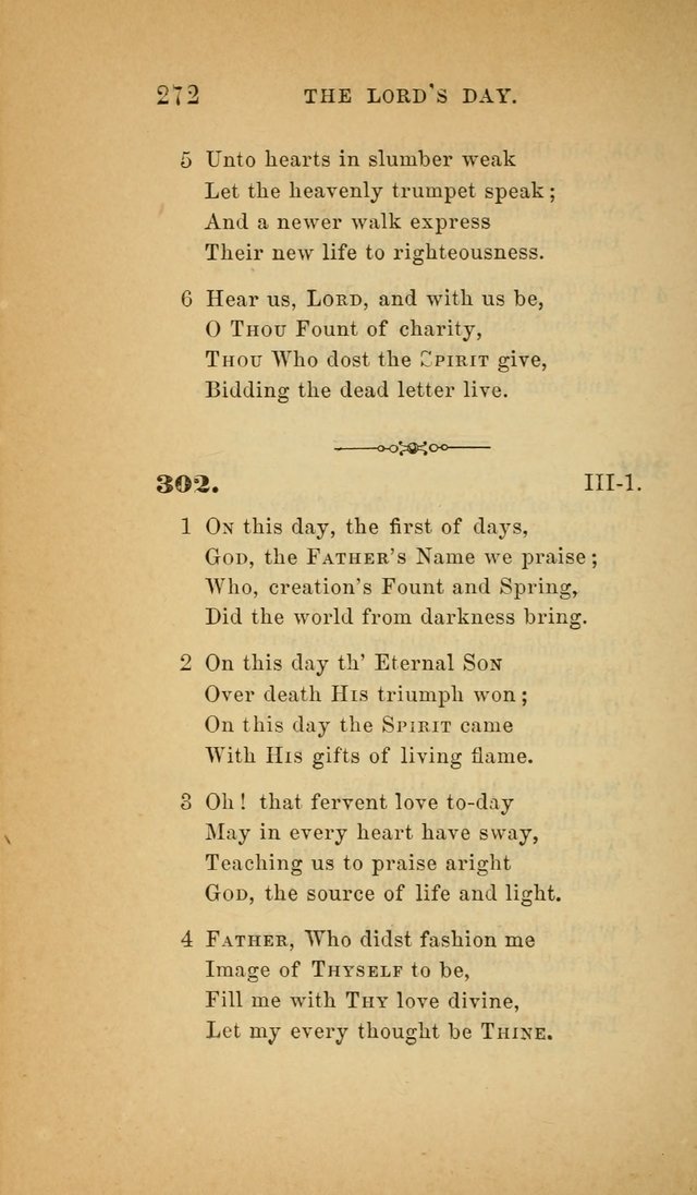 The Church Hymnal: a collection of hymns from the Prayer book hymnal, Additional hymns, and Hymns ancient and modern, and Hymns for church and home. For use in Churches where licensed by the Bishop page 272