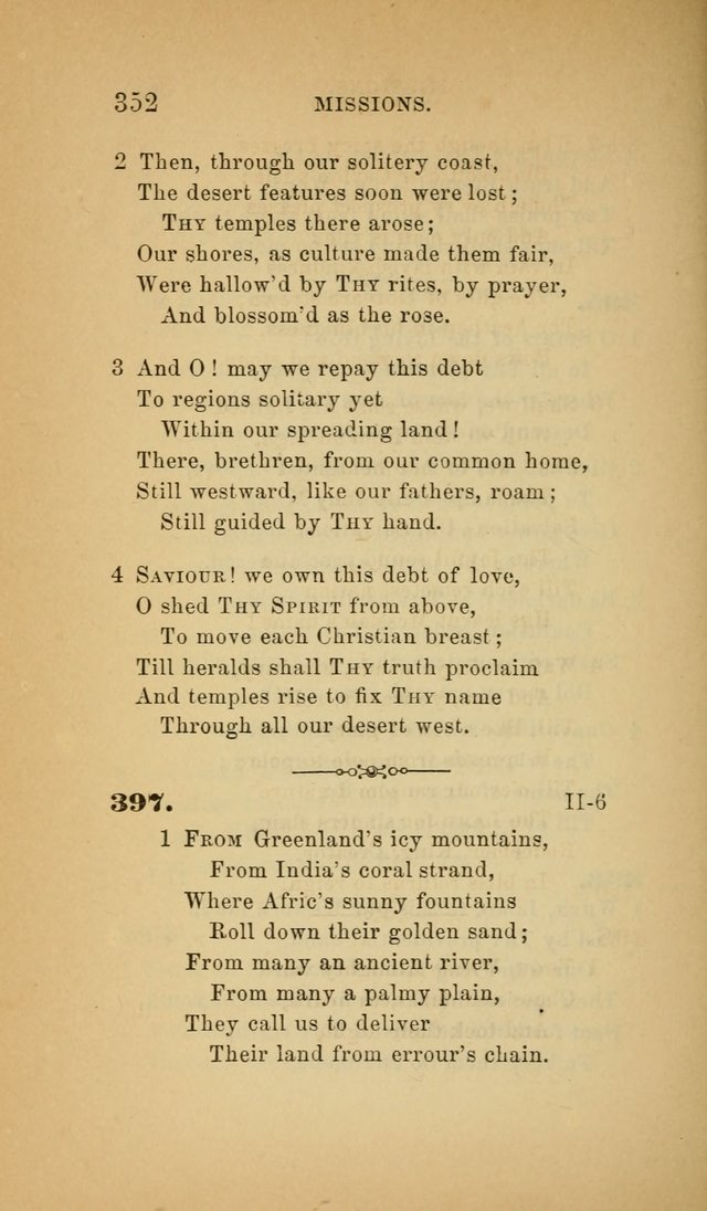 The Church Hymnal: a collection of hymns from the Prayer book hymnal, Additional hymns, and Hymns ancient and modern, and Hymns for church and home. For use in Churches where licensed by the Bishop page 352