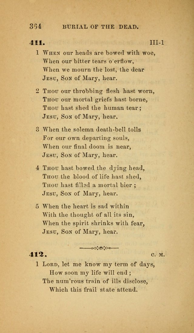 The Church Hymnal: a collection of hymns from the Prayer book hymnal, Additional hymns, and Hymns ancient and modern, and Hymns for church and home. For use in Churches where licensed by the Bishop page 364