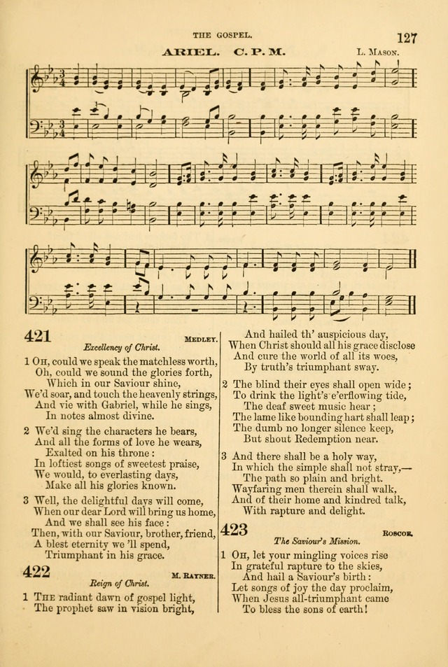 Church Harmonies: a collection of hymns and tunes for the use of Congregations page 127