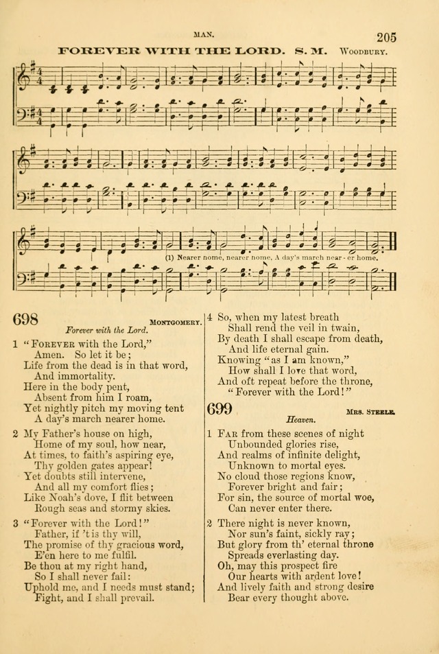 Church Harmonies: a collection of hymns and tunes for the use of Congregations page 205