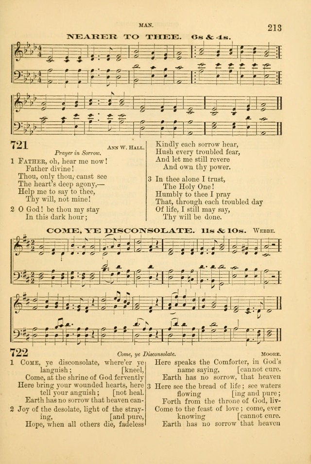 Church Harmonies: a collection of hymns and tunes for the use of Congregations page 213