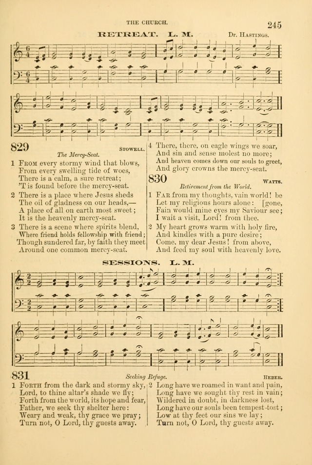 Church Harmonies: a collection of hymns and tunes for the use of Congregations page 245