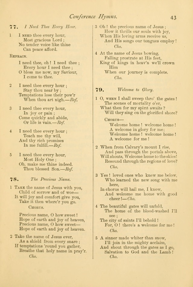 Church Harmonies: a collection of hymns and tunes for the use of Congregations page 365