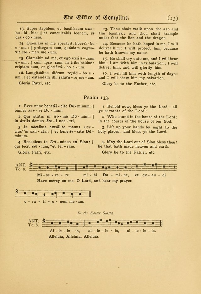 The Catholic Hymnal: containing hymns for congregational and home use, and the vesper psalms, the office of compline, the litanies, hymns at benediction, etc. page 251