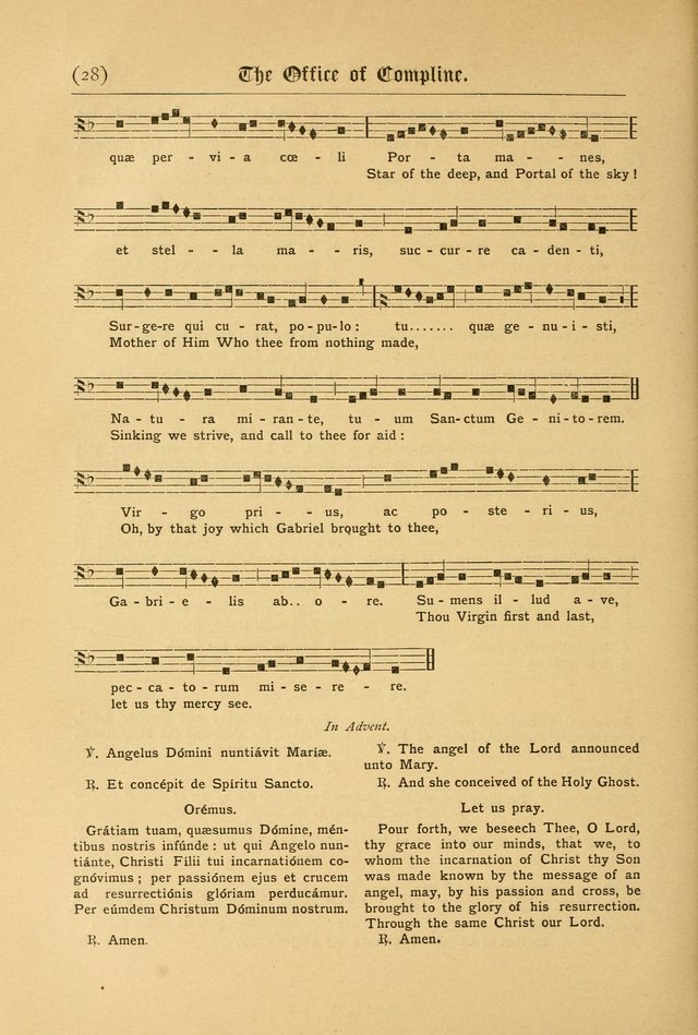 The Catholic Hymnal: containing hymns for congregational and home use, and the vesper psalms, the office of compline, the litanies, hymns at benediction, etc. page 256