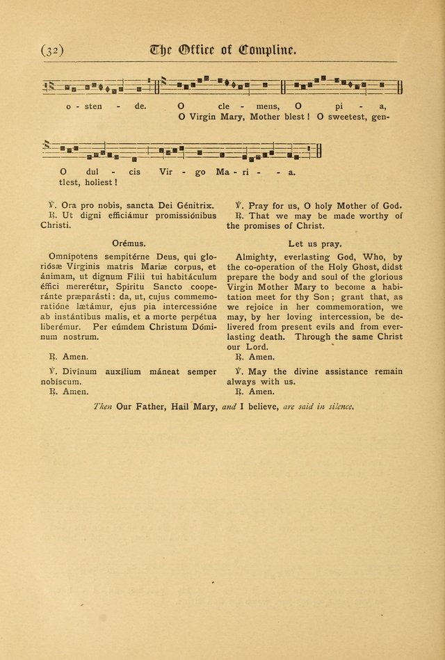 The Catholic Hymnal: containing hymns for congregational and home use, and the vesper psalms, the office of compline, the litanies, hymns at benediction, etc. page 260