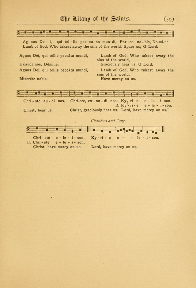 The Catholic Hymnal: containing hymns for congregational and home use, and the vesper psalms, the office of compline, the litanies, hymns at benediction, etc. page 267