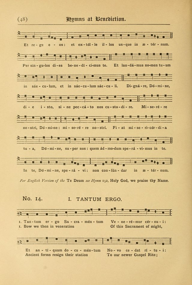 The Catholic Hymnal: containing hymns for congregational and home use, and the vesper psalms, the office of compline, the litanies, hymns at benediction, etc. page 276