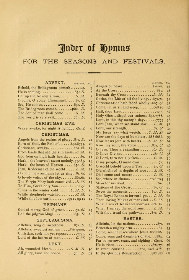 The Catholic Hymnal: containing hymns for congregational and home use, and the vesper psalms, the office of compline, the litanies, hymns at benediction, etc. page 282