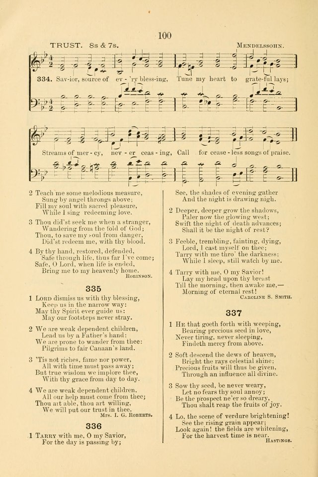 The Christian Hymnal: for the church, home and bible schools page 107